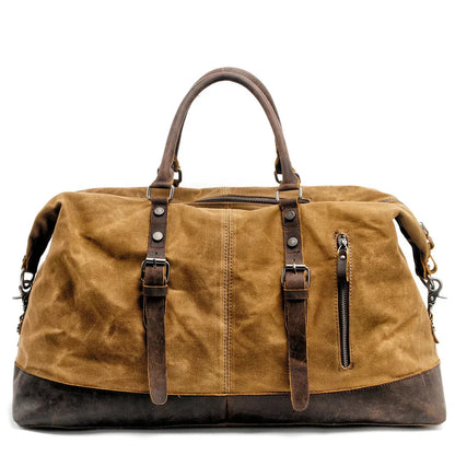 Vintage Leather Weekend Travel Bag - Harren Cole