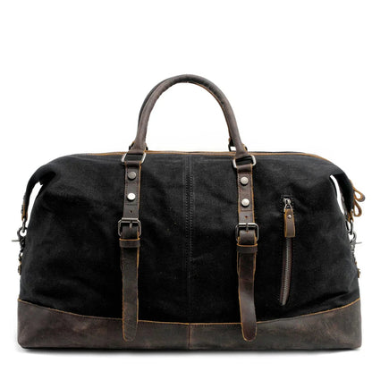Vintage Leather Weekend Travel Bag - Harren Cole