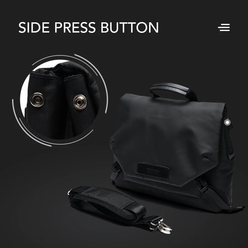 Waterproof Messenger Bag for Work & Travel - Harren Cole