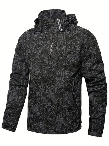 Waterproof Outdoor Hooded Jacket for Men - Harren Cole